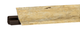Плинтус KORNER LB-38 Травертин римский 3021 - 381/6137 3,0 м. 
