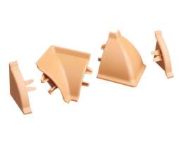 Внутренний угол 90 к плинтусу REHAU 113 94127 Ольха