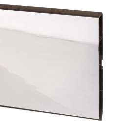 Гибкий цоколь REHAU 100 мм 1470L  Зеркальный 