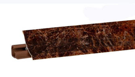 Плинтус KORNER LB-23 Опал Бургундский - 6075 3,0 м. (231)/ФЭ682/6033