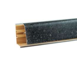 Плинтус KORNER LB-37 Бриллиант черный - 468 3,0 м./ ФЭ380
