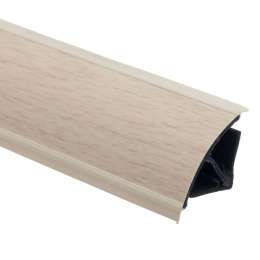 Плинтус REHAU 113 Белый дуб 405U (3 м.) / СКИФ 154 / СОЮЗ 154 / ФЭ 11509