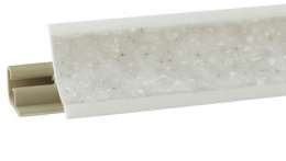 Плинтус KORNER LB-38 Стоун бьянко - 381-601 3,0 м.ФЭ 210