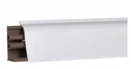 Плинтус KORNER LB-38 Белый матовый - 600 В 4,2 метра