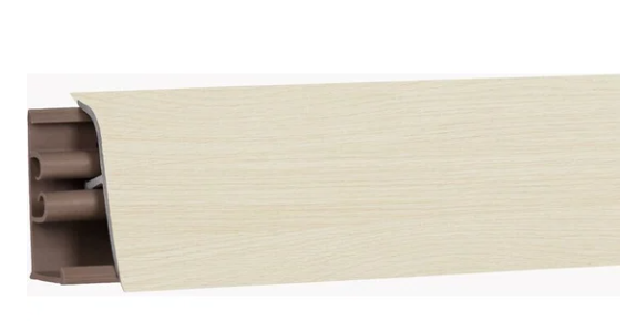 Плинтус KORNER LB-38 Дуб белый - 6214 3,0 м./ ФЭ443