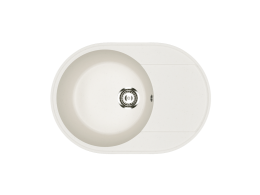 Мойки Practik PR-M 610-001 белый камень