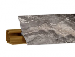 Плинтус KORNER LB-23 Паладина коричневая - 80 RUS 3,0м. ( Скиф 261) ФЭ605/6047