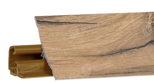 Плинтус KORNER LB-23 Дуб Корсика светлый  - 78 RUS 3,0/ФЭ6004