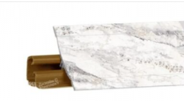 Плинтус KORNER LB-23 Мрамор Империал  - 137 RUS ФЭ6013 3,0 м. Скиф 43 Аргус светлый