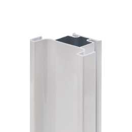 Алюм. вертикальный С профиль белый глянец 3,05м